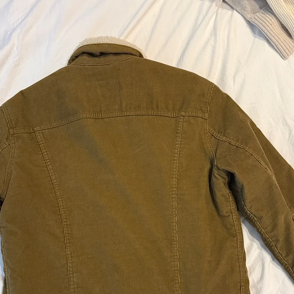 Levi's Brown Sherpa Lined Jacket - Picture 3 of 4
